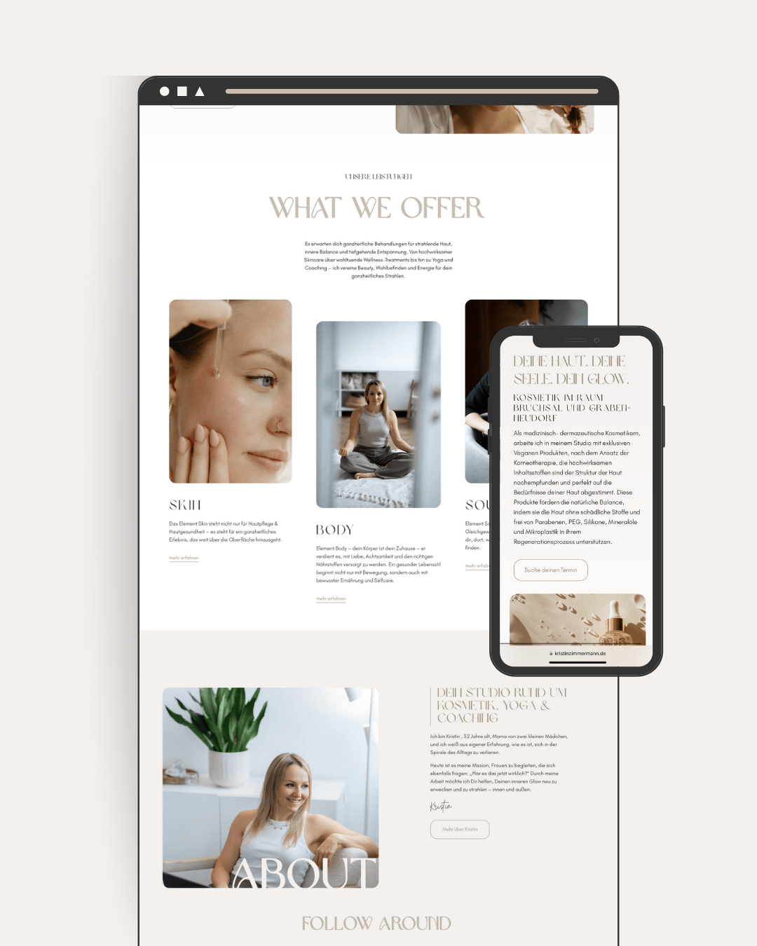 Kristin Zimmermann Mockup